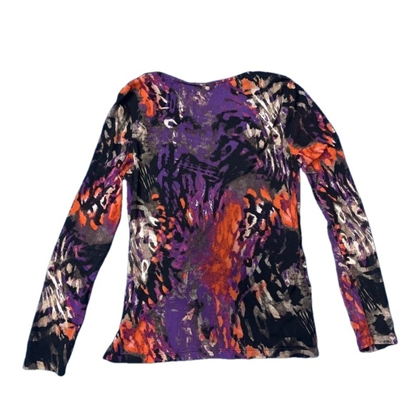 ⭐️ Tribal long-sleeve colorful top- size medium - Picture 7 of 7